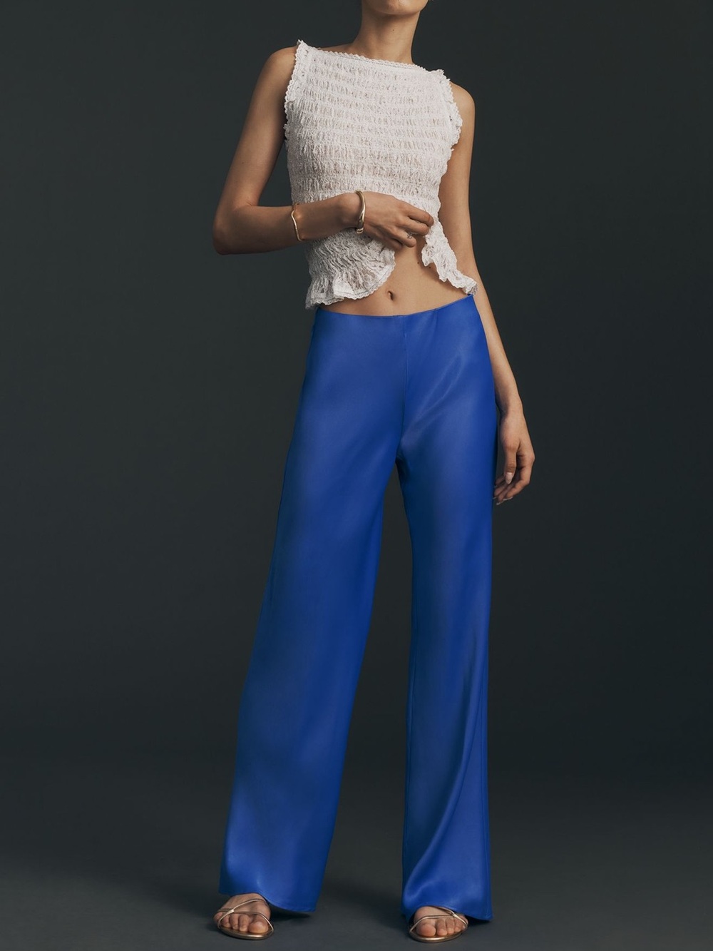 *Anthropologie Tilda Pull On Wide Leg Pants